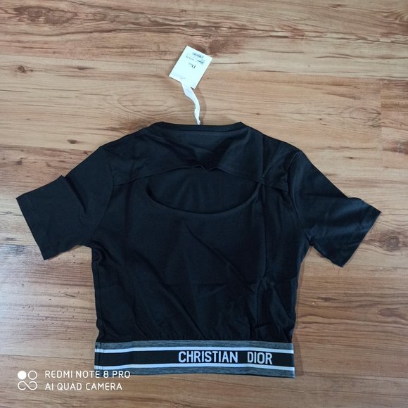 Dior Tops - Black Color Dior Tshirt For Women Dior Tops - Black Color Dior Tshirt For Women